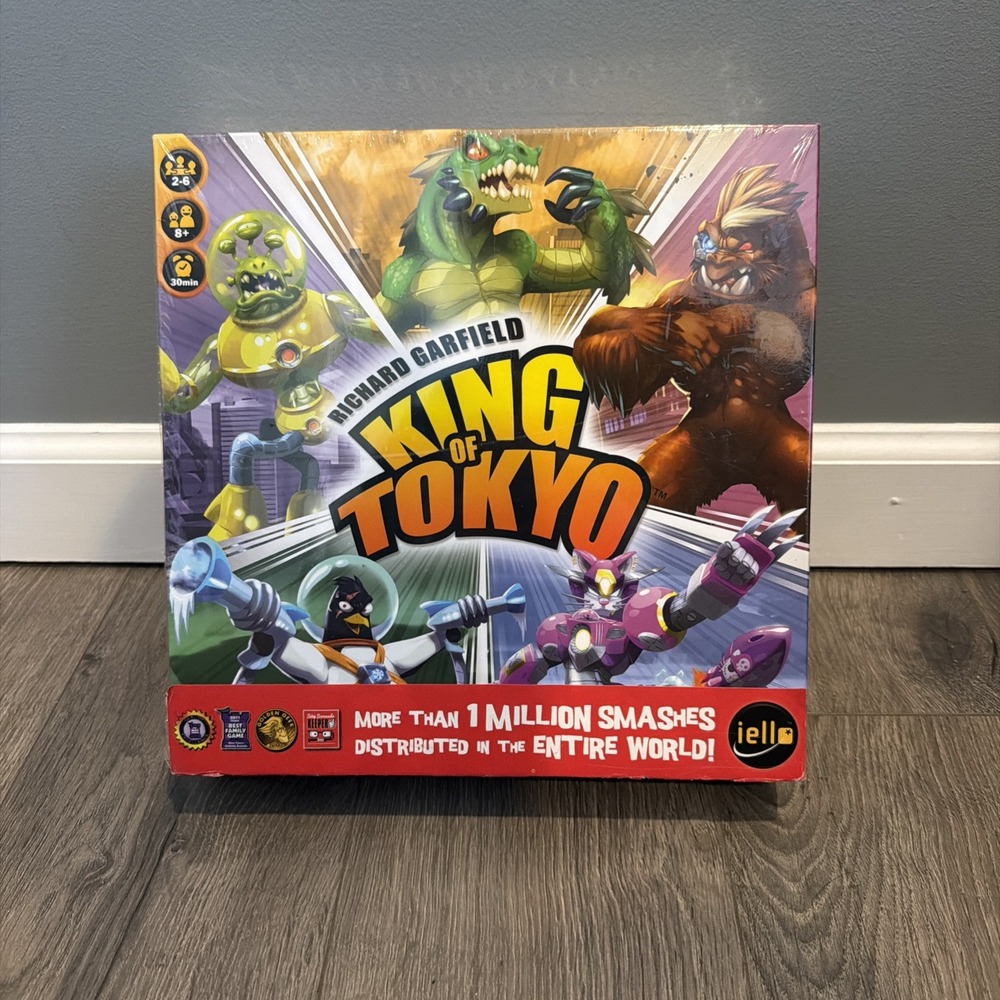 Iello Richard Garfield King of Tokyo Edition Board Game 2014 New